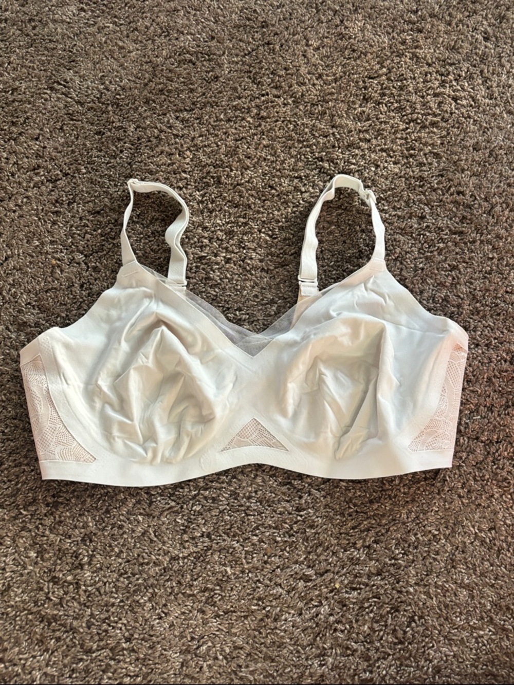 Honeylove Smooth Wireless Bra in Light Cream